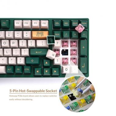 Akko Клавіатура 3098S RGB London(Hotswappable) CS Silver RGB