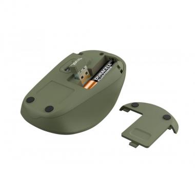 Trust Миша Yvi+ Silent WL ECO Green