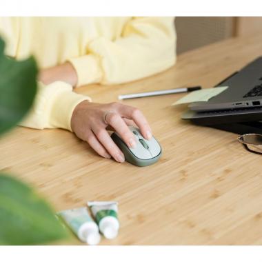 Trust Миша Yvi+ Silent WL ECO Green