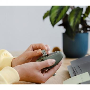 Trust Миша Yvi+ Silent WL ECO Green