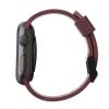UAG by [U] for Apple Watch 44/42 [U] Dot Silicone Strap, Aubergine