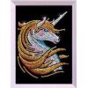 Sequin Art Craft set RED - Unicorn