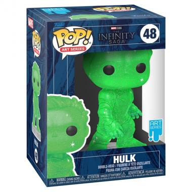 Funko Funko POP! Art Series Bobble Marvel Infinity Saga Hulk Green w/Case 57616