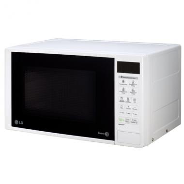 LG Microwave oven, 20L, electronic control, 700W, display, white