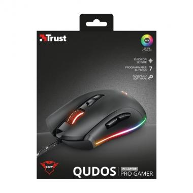 Trust GXT 900 Qudos RGB Gaming RGB BLACK