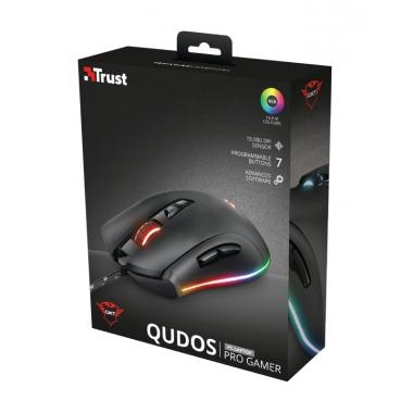 Trust GXT 900 Qudos RGB Gaming RGB BLACK