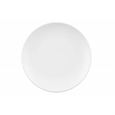 ARDESTO Тарілка обідня Lucca, 26 см, White, кераміка