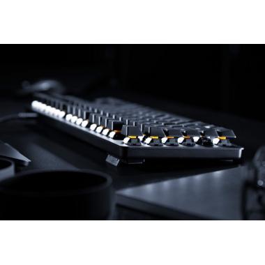 Razer Клавіатура ігрова BlackWidow Lite Orange Switch USB US LED, Black