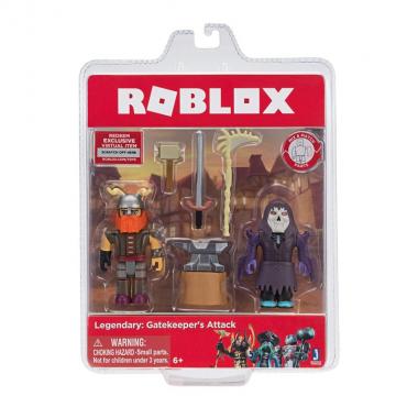 Roblox Ігрова колекційна фігурка Game Packs Legendary: Gatekeeper's Attack, набір 2 шт.