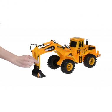 Same Toy Машинка Mod-Builder Трактор с ковшом