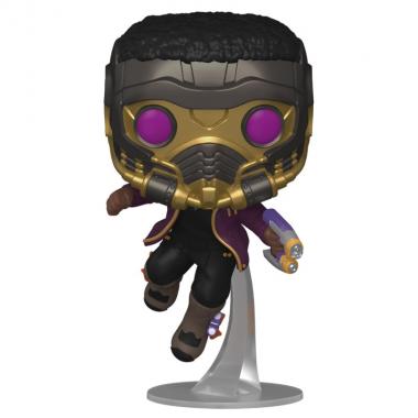 Funko Колекційна фігурка Funko POP! Bobble Marvel What If T'Challa Star-Lord 55812 (56938)