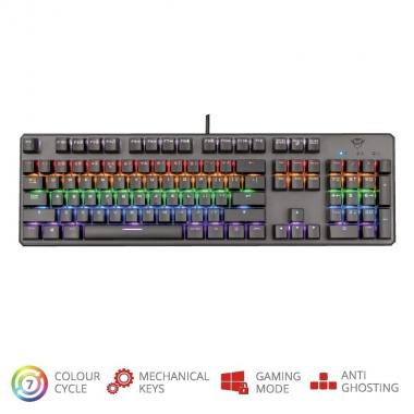 Trust GXT 865 Asta Mechanical USB Black