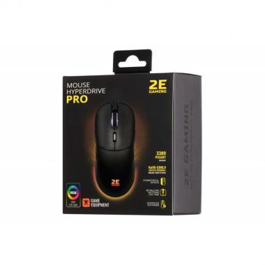 2E Gaming Миша ігрова HyperDrive Pro, RGB Black