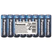 Panasonic Battery GENERAL PURPOSE Zinc Carbon AA(R6) Shrink, 8 pcs.