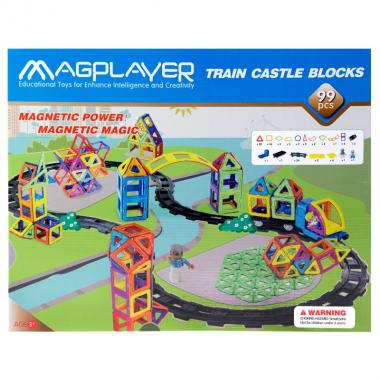 MagPlayer Конструктор магнітний 99 од. (MPK-99)