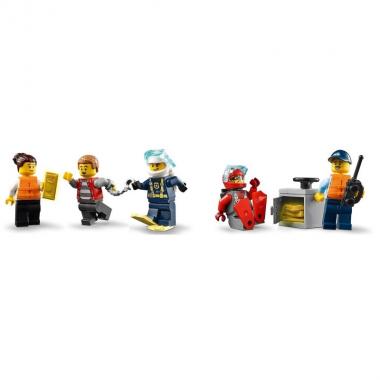 LEGO Конструктор City Поліцейський патрульний човен 60277