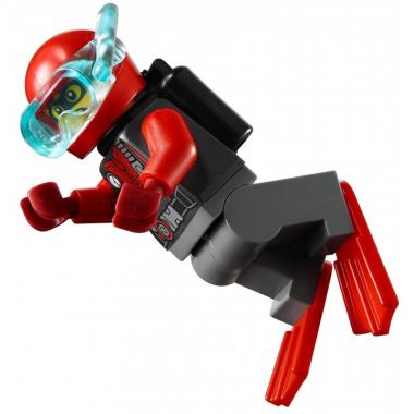 LEGO Конструктор City Поліцейський патрульний човен 60277