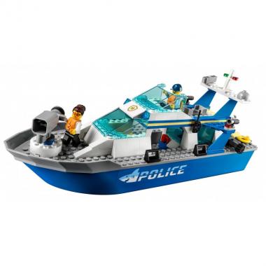 LEGO Конструктор City Поліцейський патрульний човен 60277