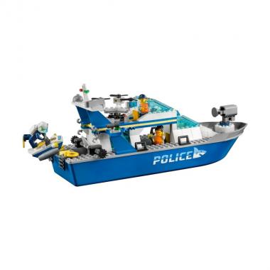 LEGO Конструктор City Поліцейський патрульний човен 60277