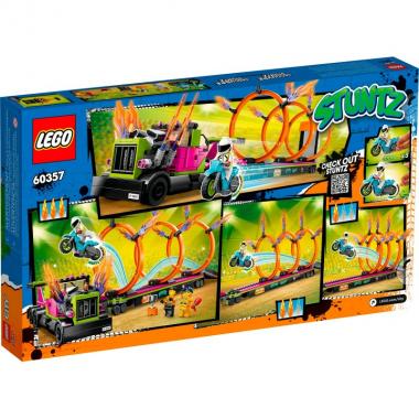LEGO City Stuntz Stunt Truck & Ring of Fire Challenge