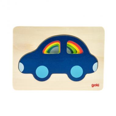 goki Learning game Multi-colored cars