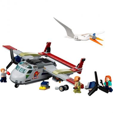 LEGO Конструктор Jurassic World Кетцалькоатль: нападение на самолёт