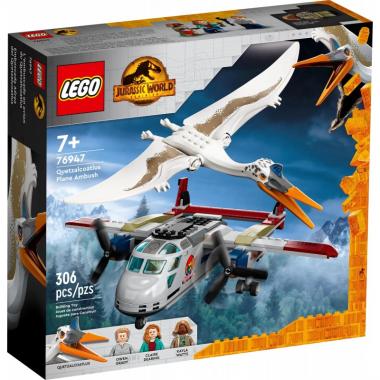 LEGO Конструктор Jurassic World Кетцалькоатль: нападение на самолёт
