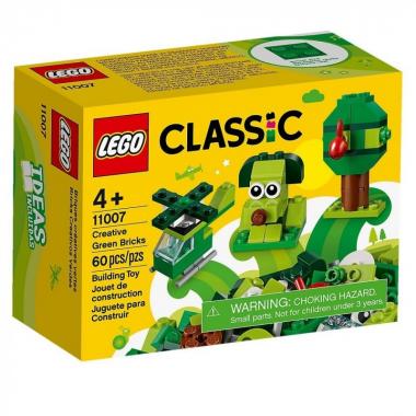 LEGO Конструктор Classic Набір для конструювання зелений 11007