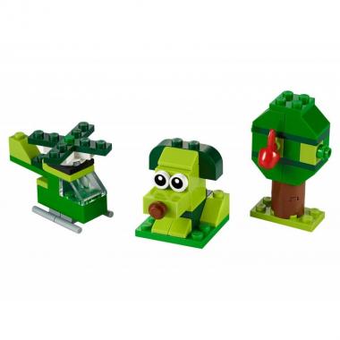 LEGO Конструктор Classic Набір для конструювання зелений 11007