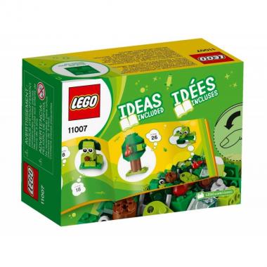 LEGO Конструктор Classic Набір для конструювання зелений 11007