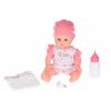 Same Toy Baby doll in white clothes with accessories and sound (35 cm)