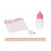 Same Toy Baby doll in white clothes with accessories and sound (35 cm)