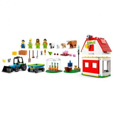 LEGO Конструктор City Farm Животные на ферме и в хлеву