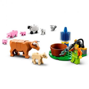 LEGO Конструктор City Farm Животные на ферме и в хлеву