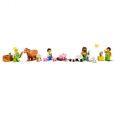 LEGO Конструктор City Farm Животные на ферме и в хлеву