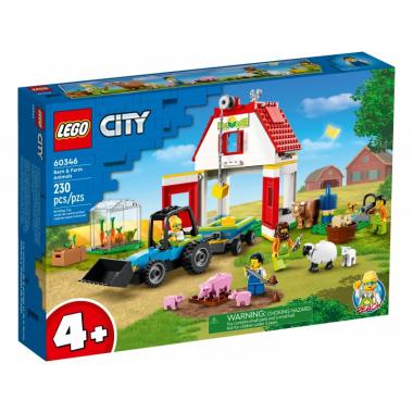 LEGO Конструктор City Farm Животные на ферме и в хлеву