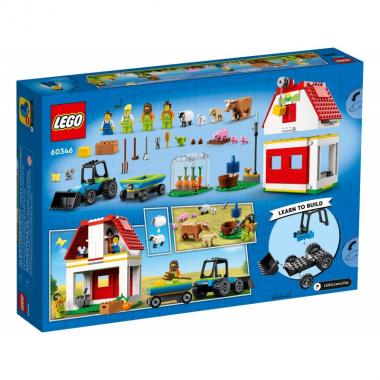 LEGO Конструктор City Farm Животные на ферме и в хлеву