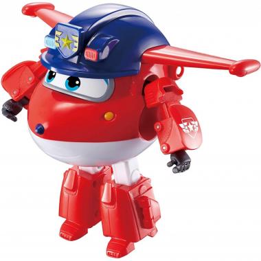 Super Wings Ігрова фігурка-трансформер Transforming Police Jett, Джетт поліцейський