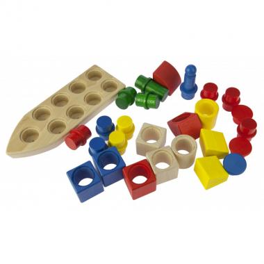 nic cubio Wooden blocks - Ship
