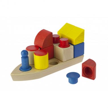 nic cubio Wooden blocks - Ship