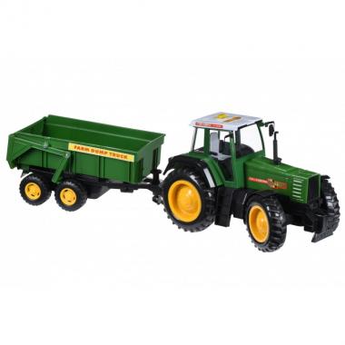 Same Toy Машинка Tractor Трактор с прицепом