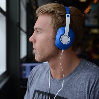 Koss UR23iB Over-Ear Mic Blue
