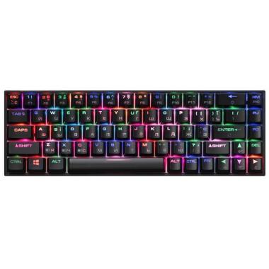 2E Gaming Клавіатура ігрова KG380 RGB 68key Gateron Brown Switch BT/USB Black Ukr