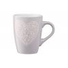 ARDESTO Mug Heart, 330 ml, gray, ceramics