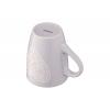 ARDESTO Mug Heart, 330 ml, gray, ceramics