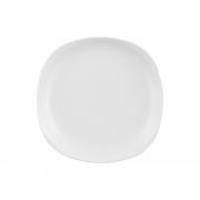 ARDESTO Dinner plate Molize, 27х27 cm, white, ceramics