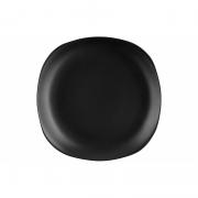 ARDESTO Dinner plate Molize, 27х27 cm, black, ceramics