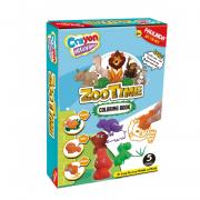 PAULINDA Crayon clay-coloring book