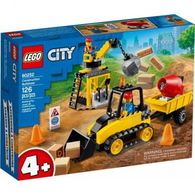 LEGO Конструктор City Будівельний бульдозер 60252