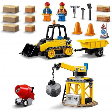 LEGO Конструктор City Будівельний бульдозер 60252
